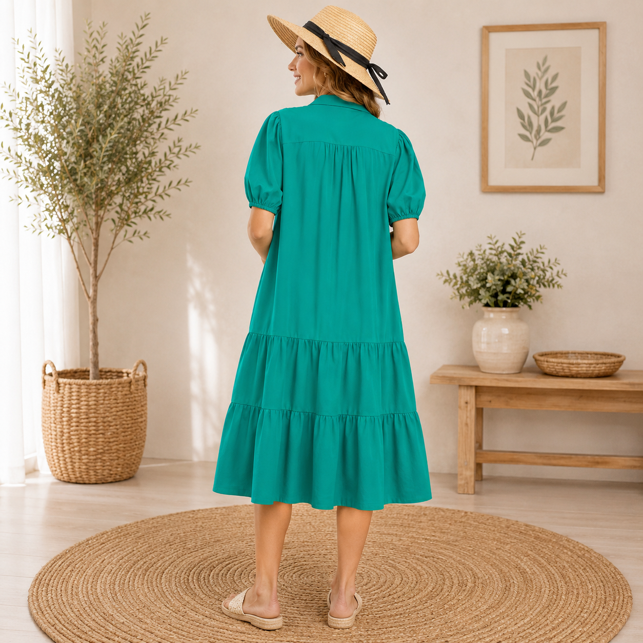 Jade Grace Midi Dress