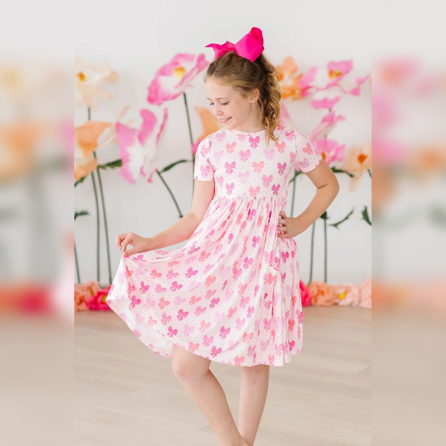 Bow Beauty Pocket Dress