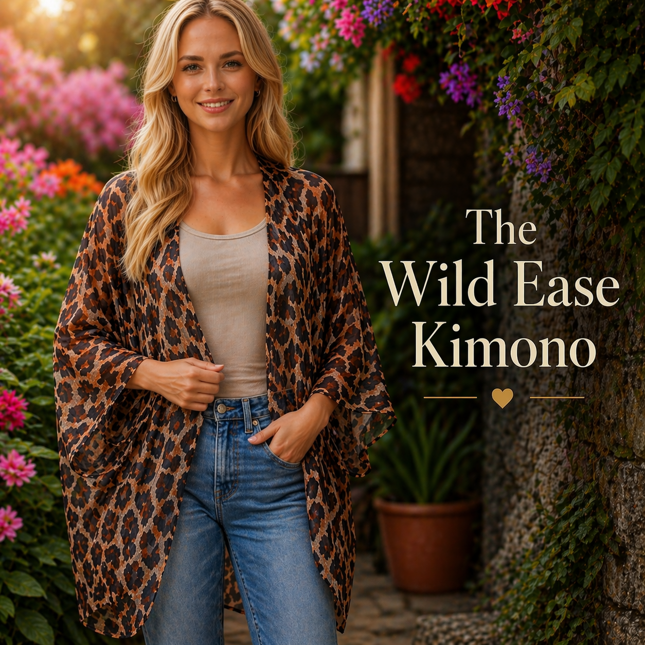 Wild Ease Kimono