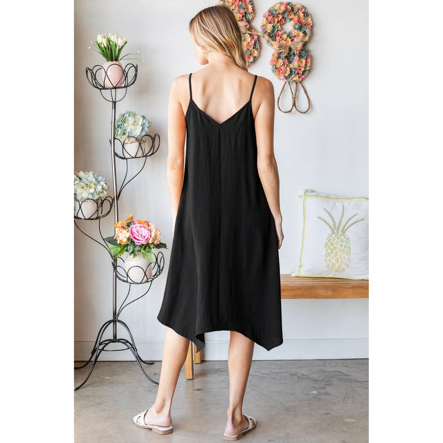 Midnight Ease Midi Dress