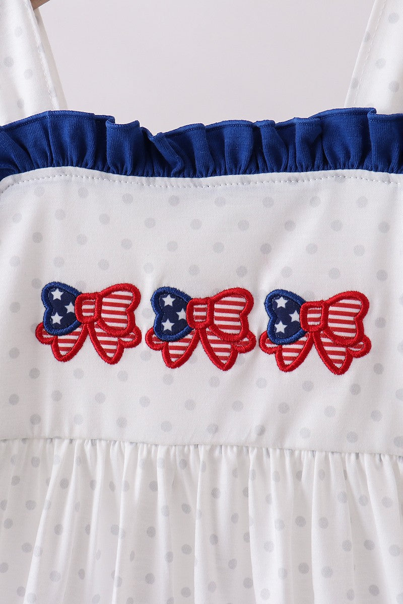 Stars & Stripes Bow Dress