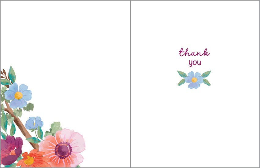 Thank You Greeting Card