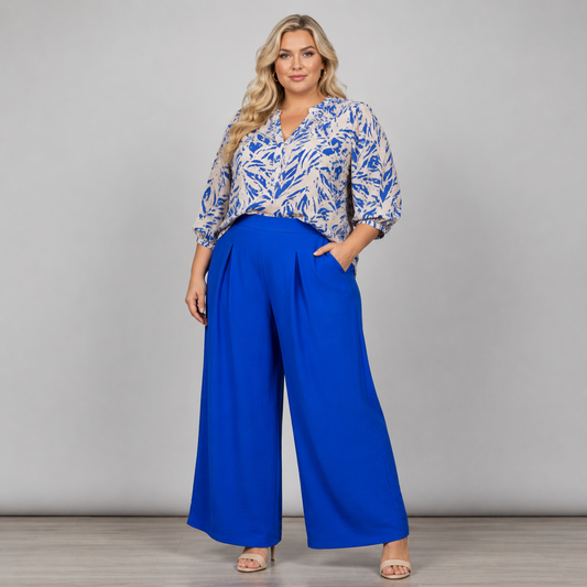 Royal Flow Wide Leg Pants