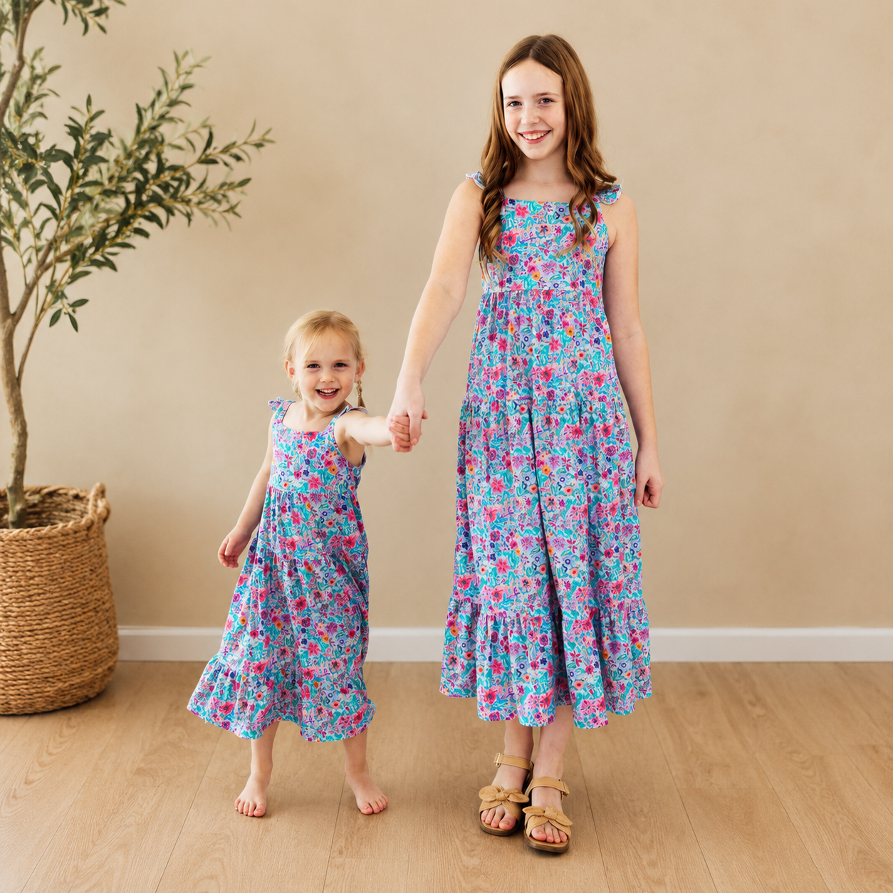 Tropical Garden Maxi Dress
