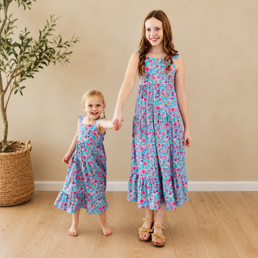 Tropical Garden Maxi Dress