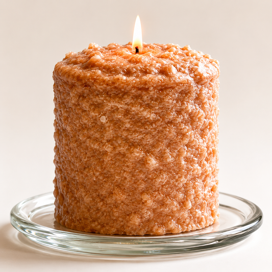 Baked Brown Sugar Hearth Candle
