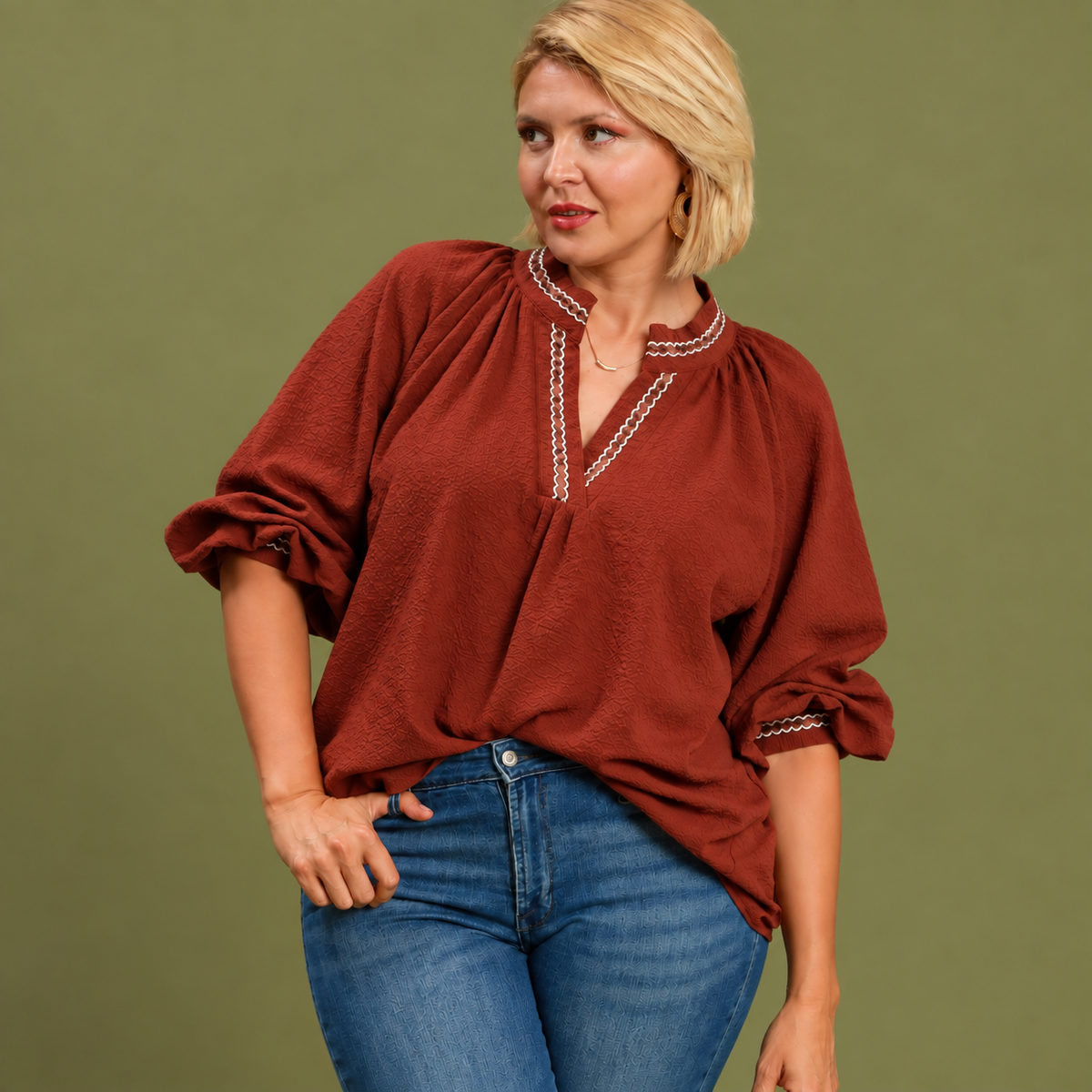 Autumn Detail Top