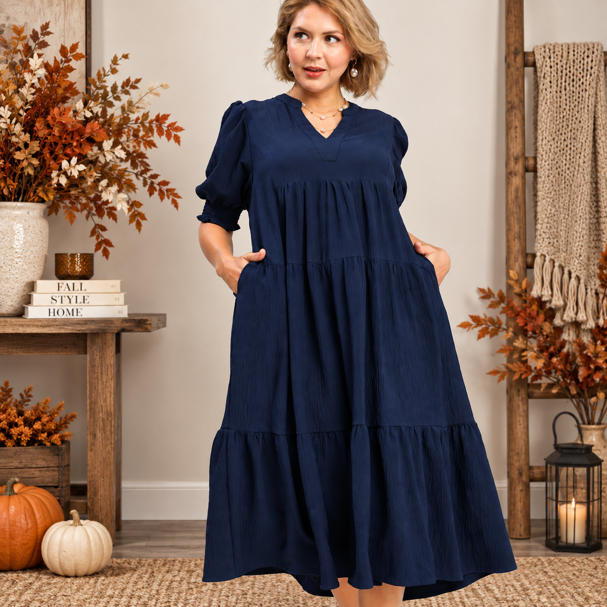Navy Ever After Dress