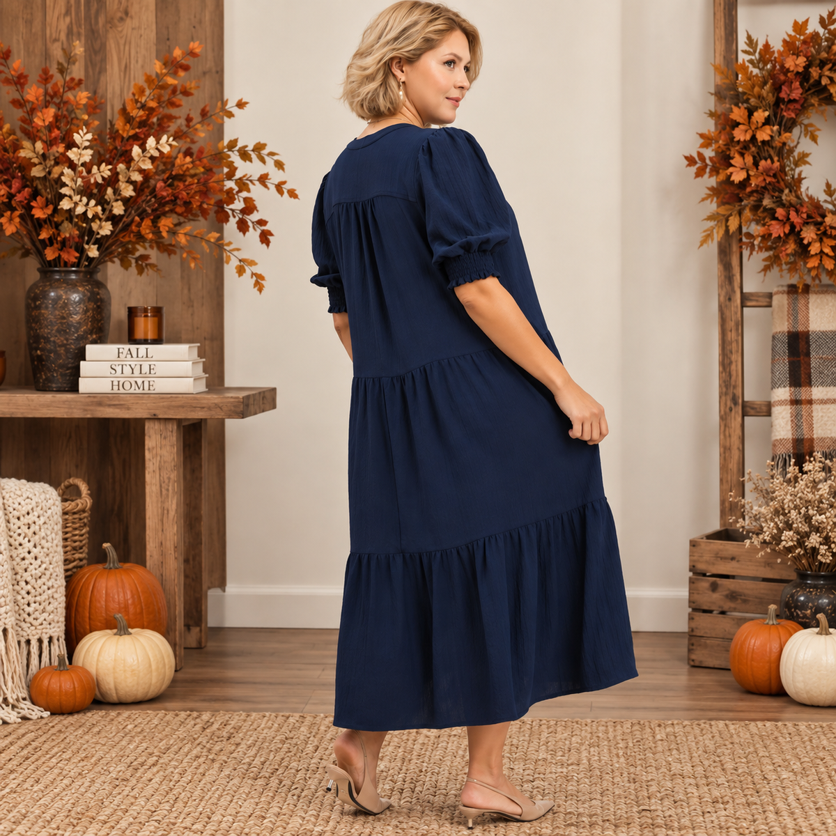 Navy Ever After Dress