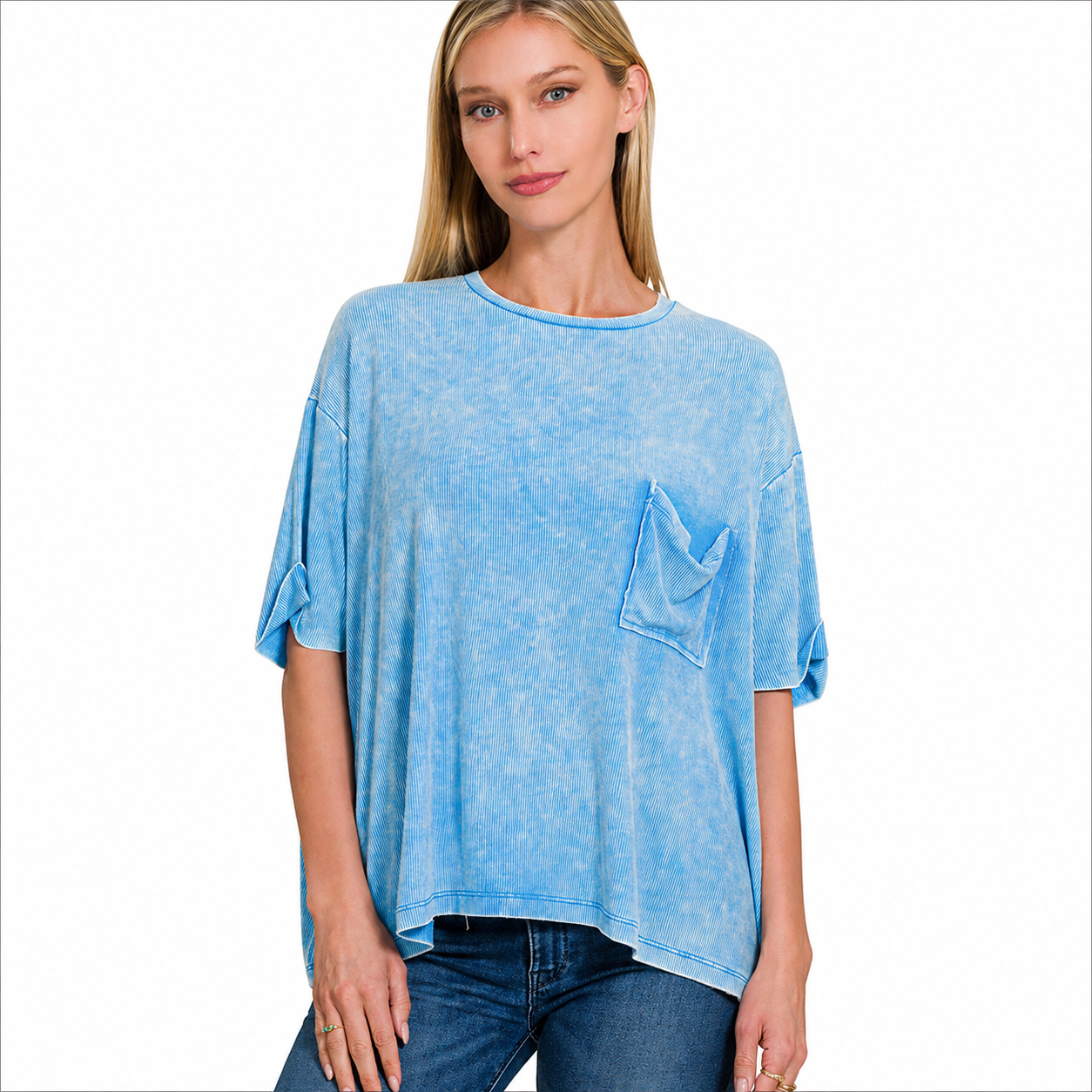 Breezy Ribbed Top