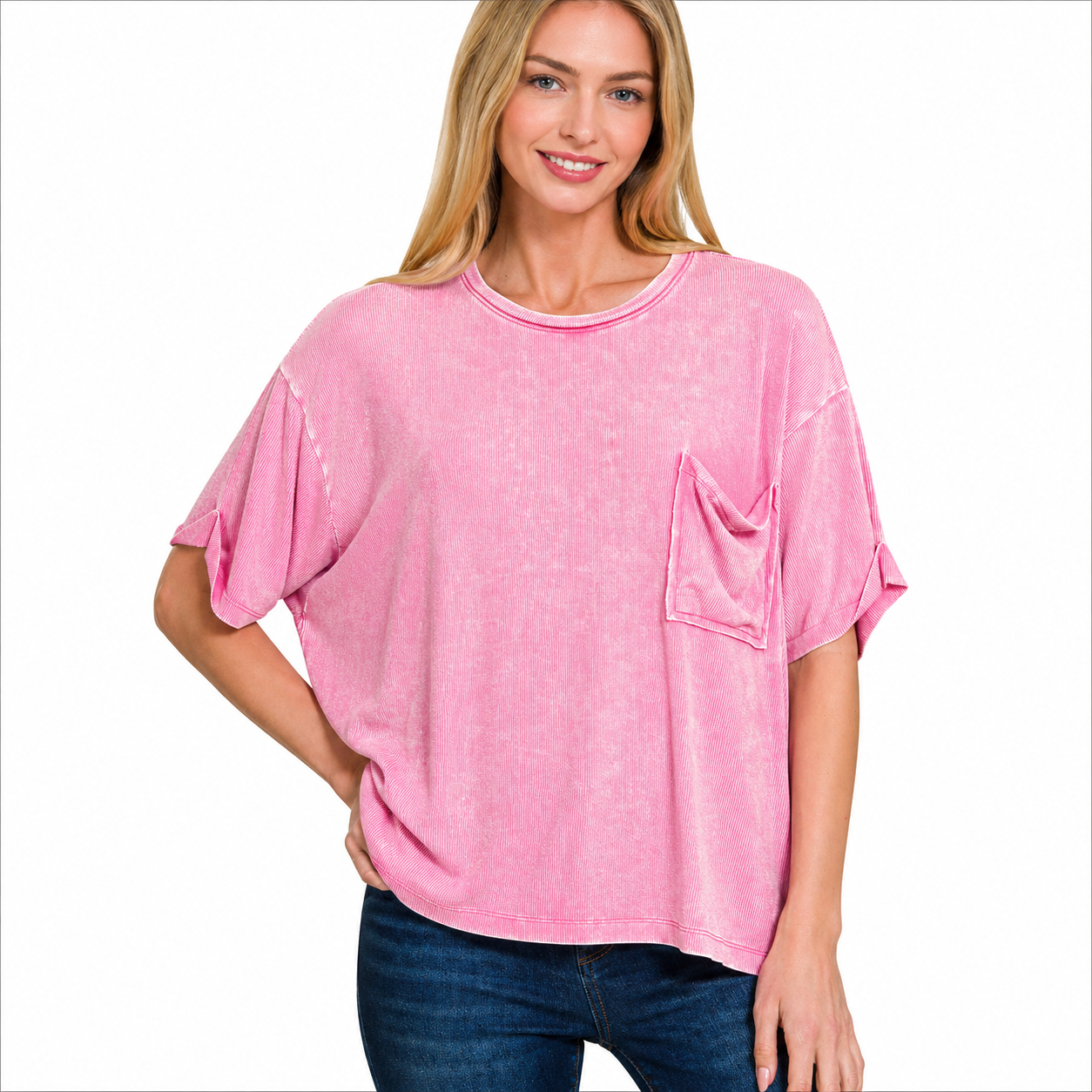 Breezy Ribbed Top
