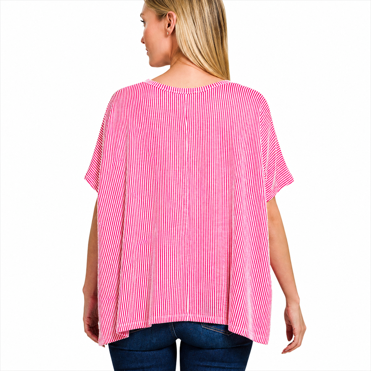 Everyday Ribbed Stripe Top