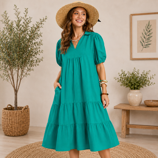 Jade Grace Midi Dress