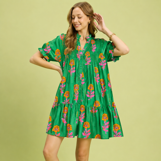 Marigold Market Dress