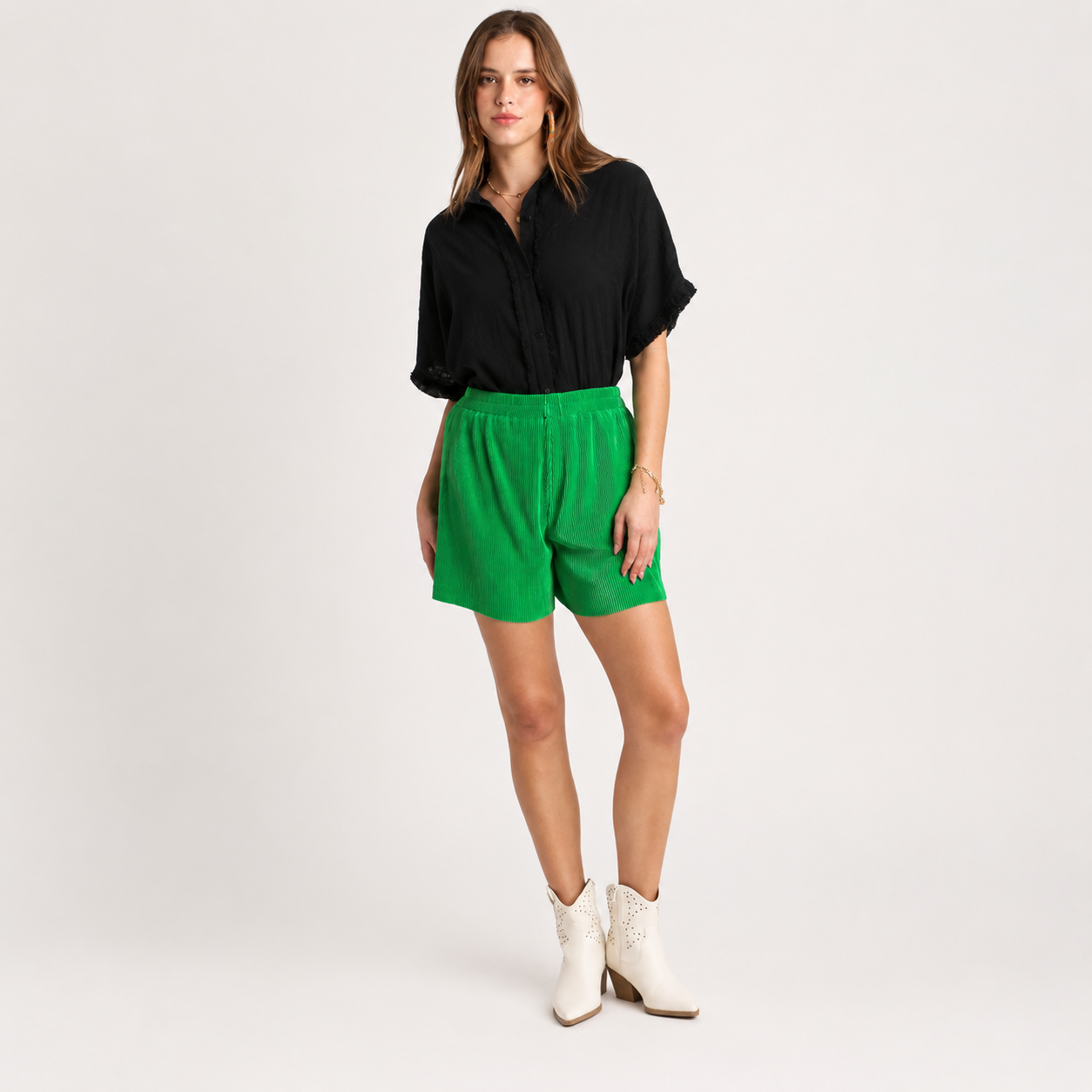 Silky Edge Shorts