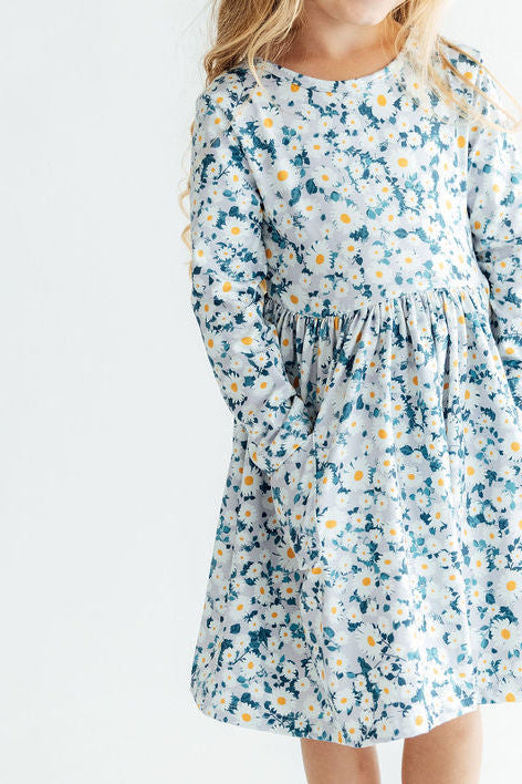 Oopsie Daisy L/S Pocket Twirl Dress